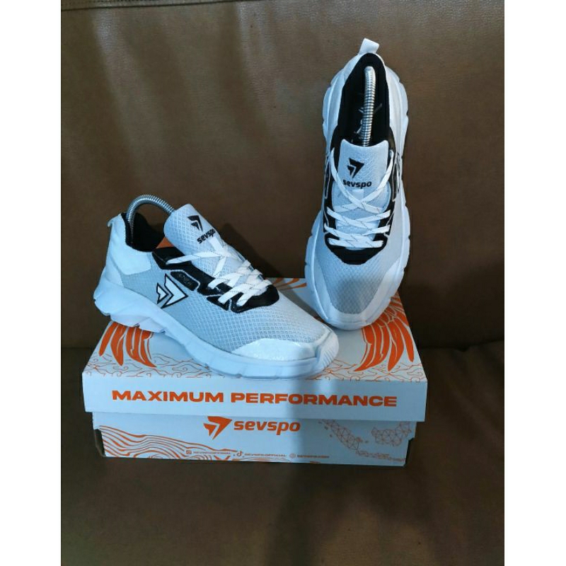 Sepatu Sevspo Runing/ Sepatu Sneakers 100% Sevspo