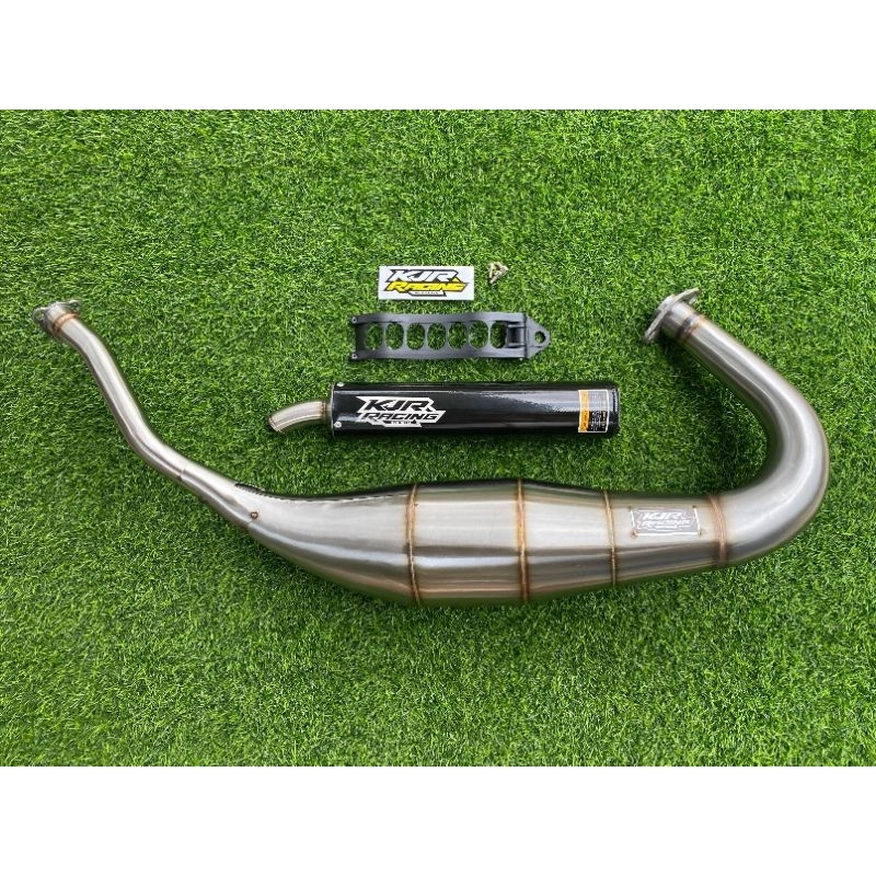 KNALPOT NINJA R/RR/SS MODEL PRESS MEDIUM COBRA KJR RACING INDONESIA