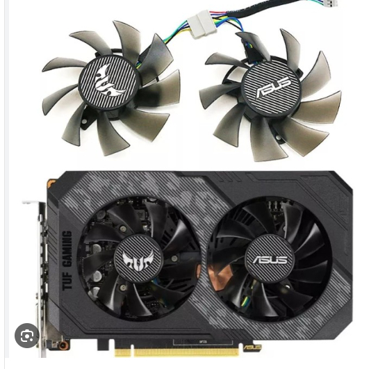 KIPAS BARU ASUS TUF GTX 1660TI / S RTX 2060 1 SET