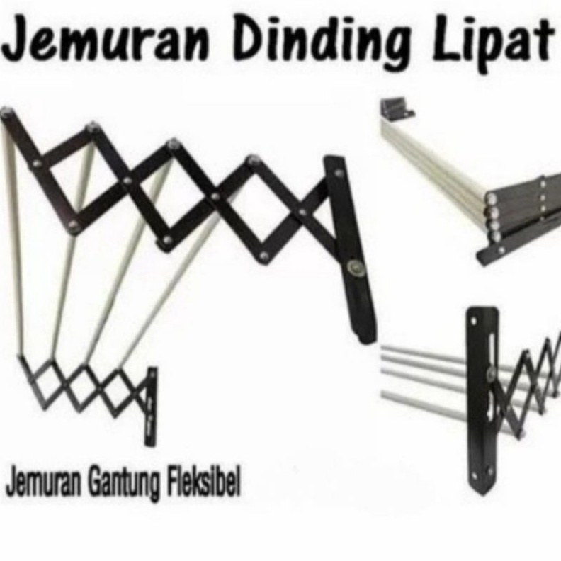 GrosirCOD 8 GR JEMURAN DINDING LIPAT JEMURAN TARIK DINDING