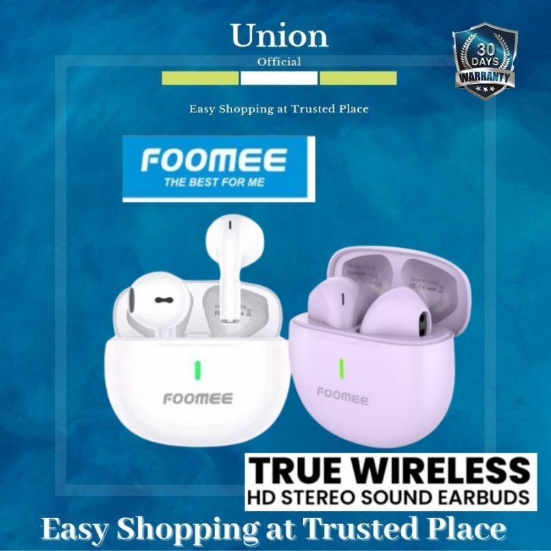 Tws Foomee Ft116 True Wireless Earphone Headset Suara Jernih