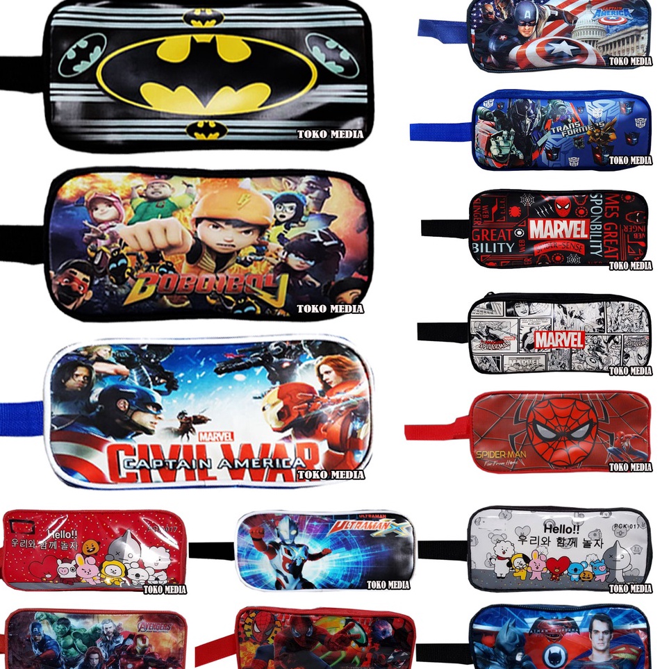 

Kirim Sekarang BEST SELLER Tempat Pensil Anak Bahan Tebal Boys Series