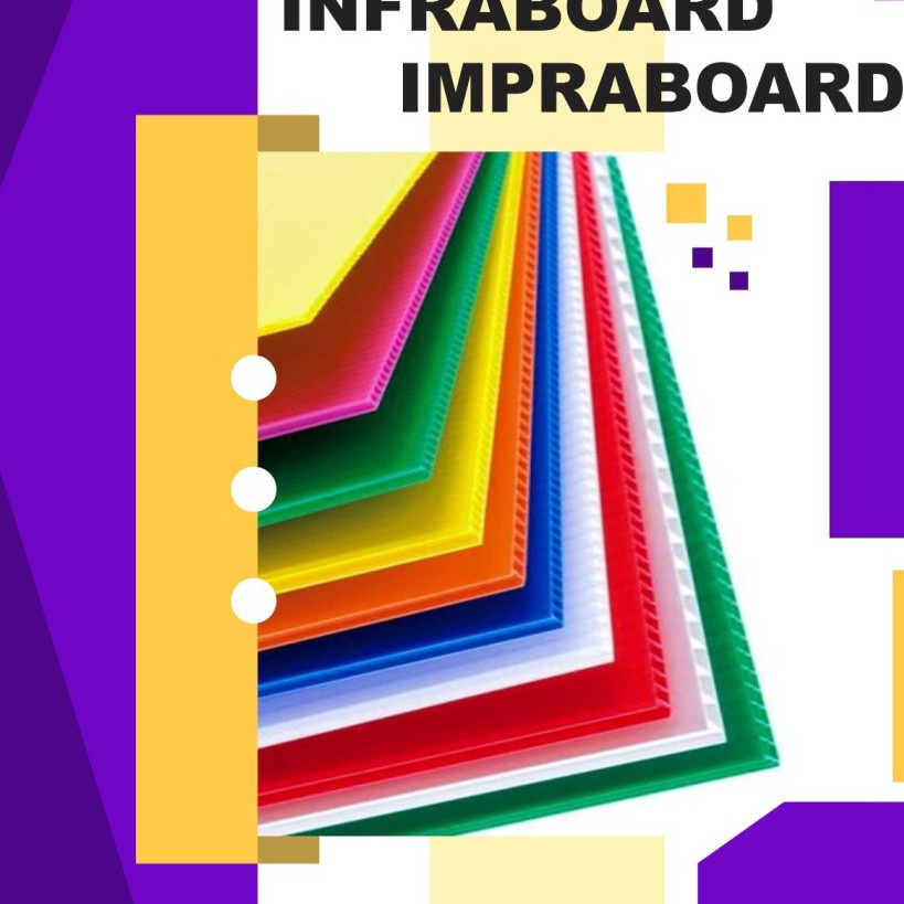 

INFRABOARD IMPRABOARD 1X75cm Tebal 3mm PP BOARD