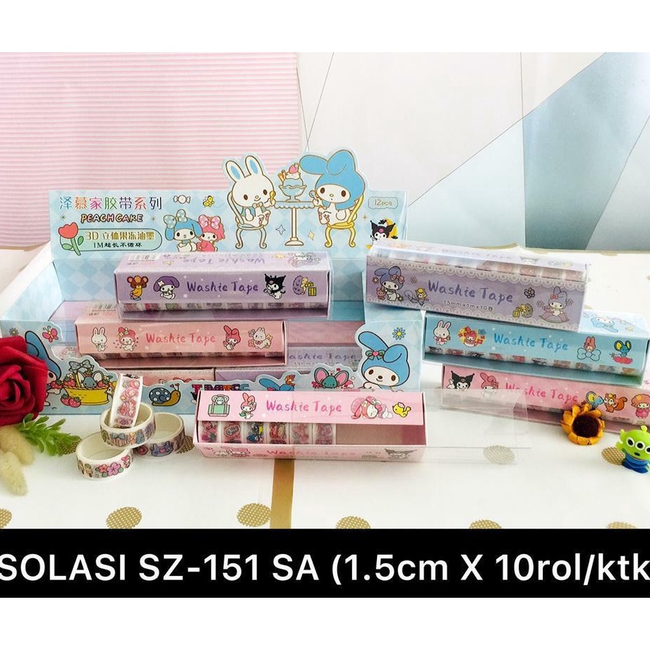 

Tearu Isolasi Glitter Selotip Isolasi Motif Glitter Isi 1 Roll