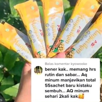 

5 Sachet Jamu Wanita MANJAVIKAN