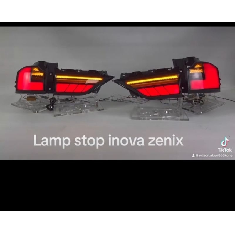 Stoplamp / Stop Lamp Lexus Style With Sein Sequential Innova Zenix