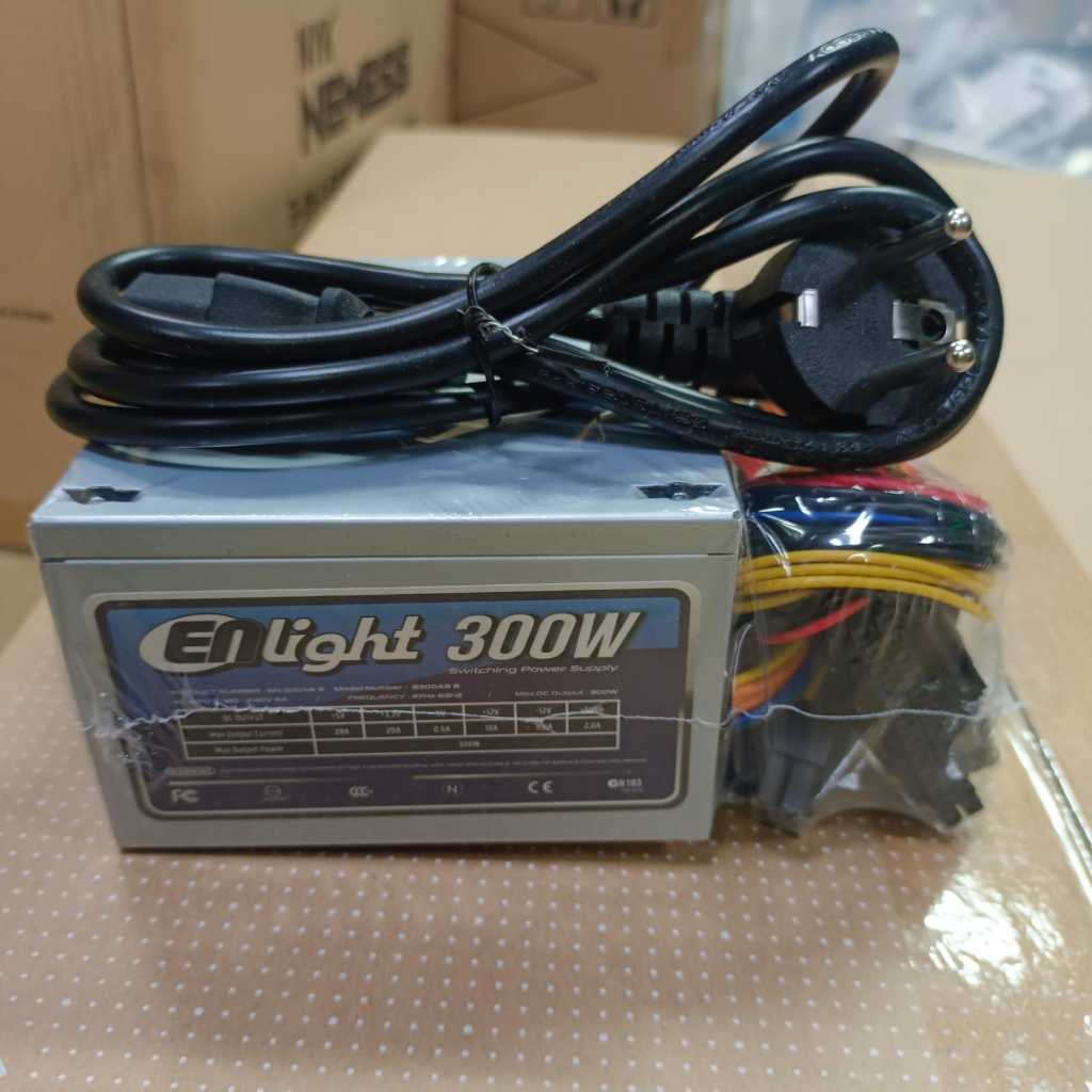 PSU Enlight 300W SFX Mini ITX - Power Supply SFX 300 Watt PSU Enlight 300W