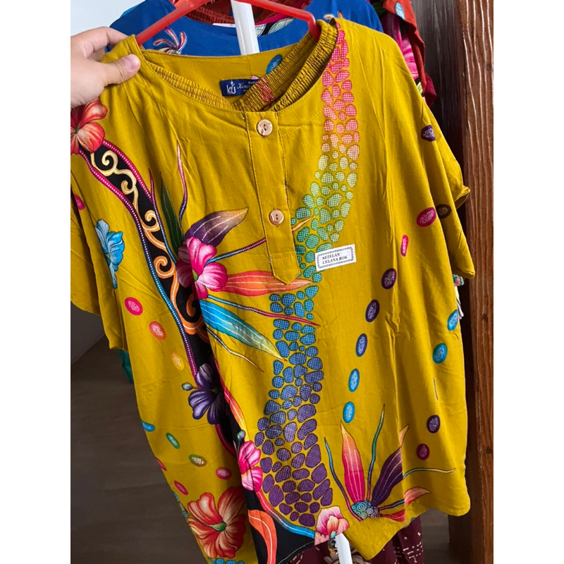 daster setelan celana kencana ungu