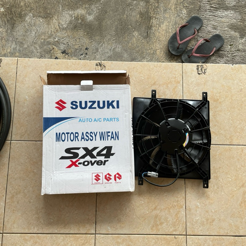 Motor Fan Extra Fan Extrafan Ac Suzuki Sx4 X-Over xOver Baleno