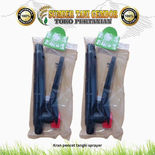 Kran pencet tangki sprayer petani charger/manual