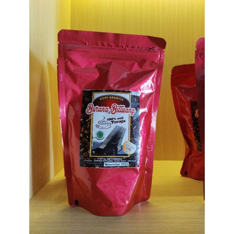 

Kopi arabica toraja 170g