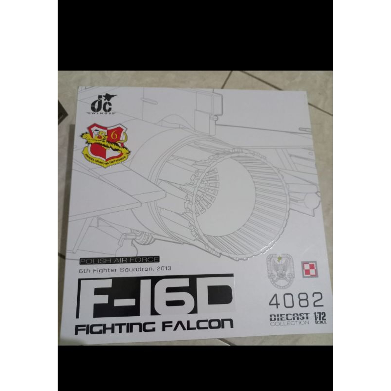 Diecast pesawat F-16D