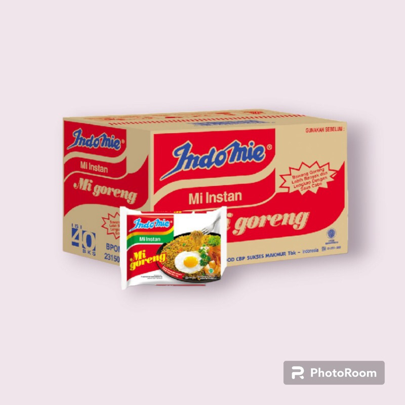 

Indomie Goreng 1 dus isi 40 pcs