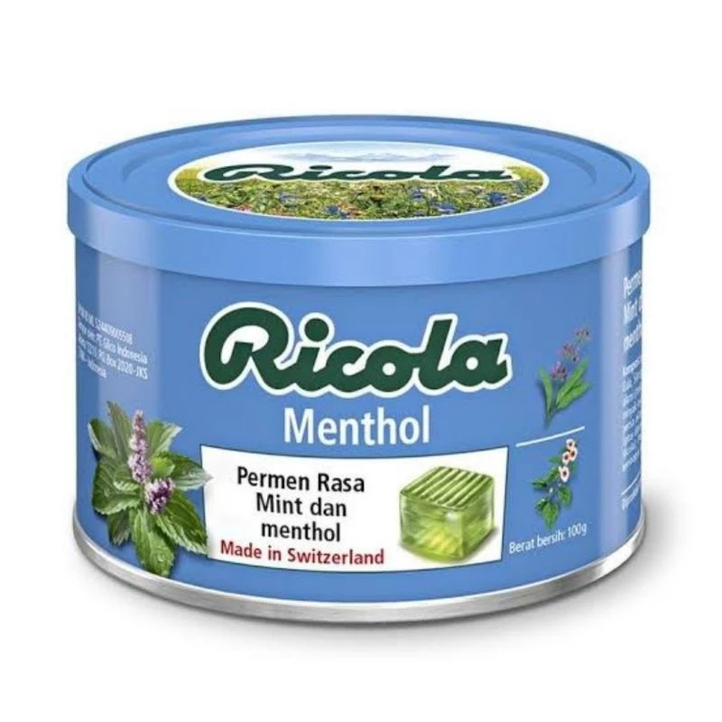 

Ricola Menthol 100g