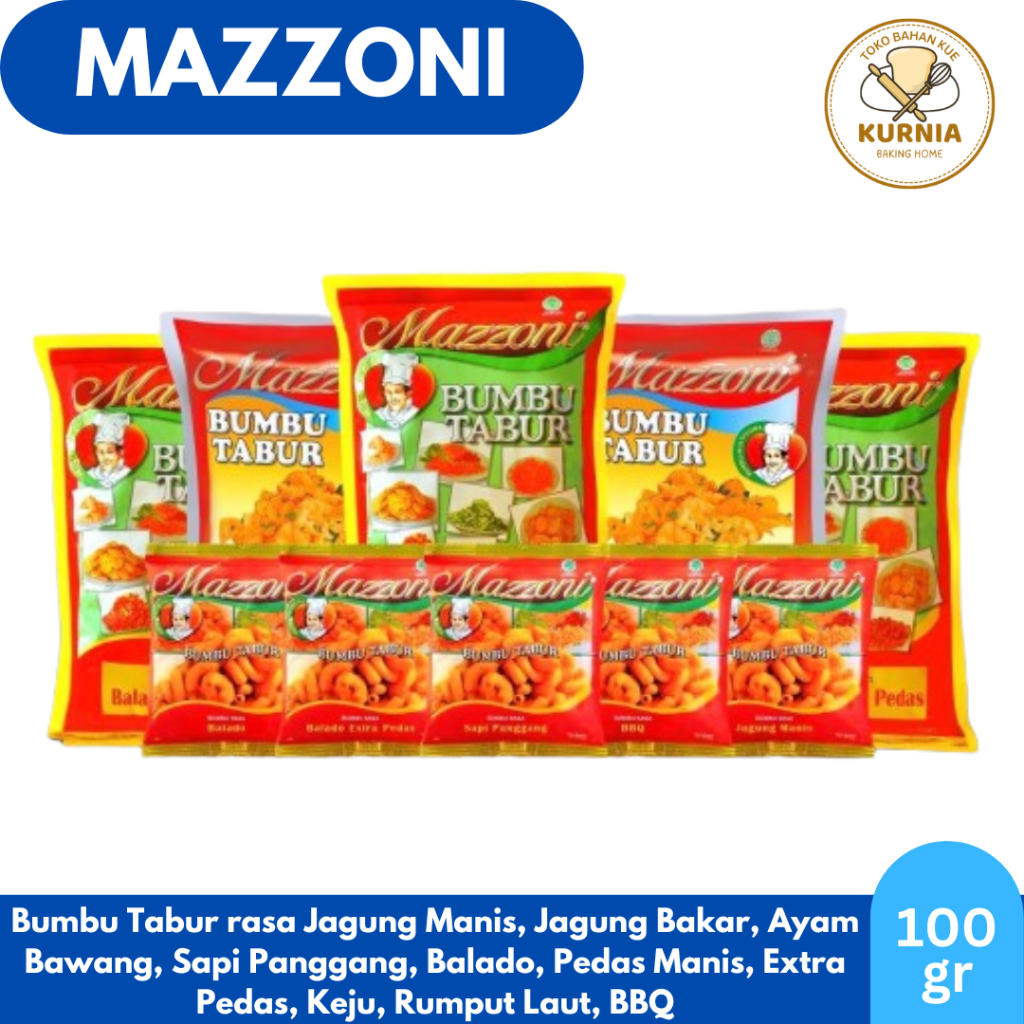 

MAZZONI BUMBU TABUR 100gr