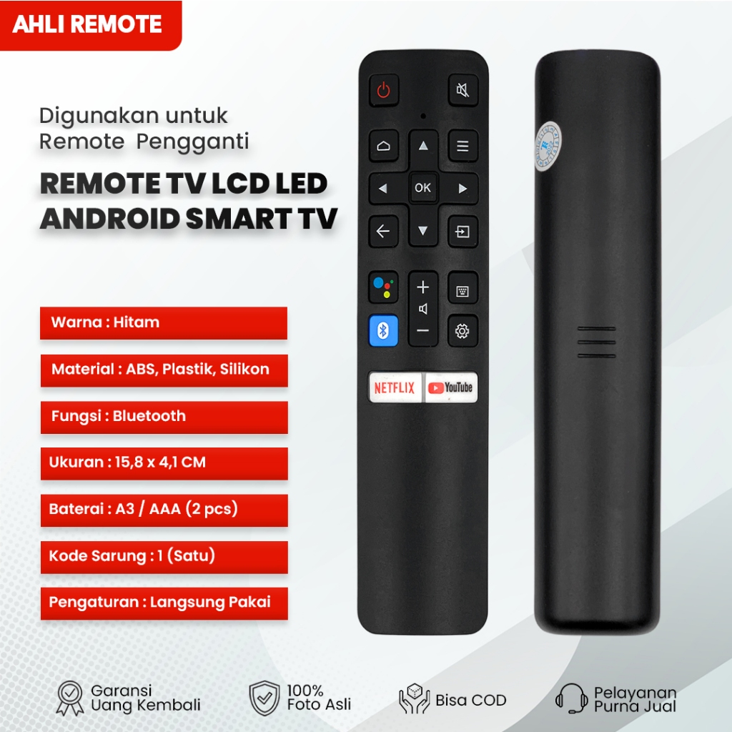 Remote TV Panasonic Android TV TH-32HS500G / Remot Panasonic Smart TV TH-32HS500G