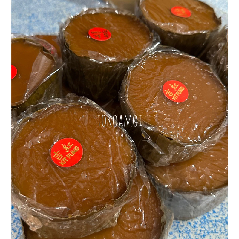Thiam Pan Daun Pisang Singkawang / Kue Keranjang / Dodol Cina Singkawang Kit Fung