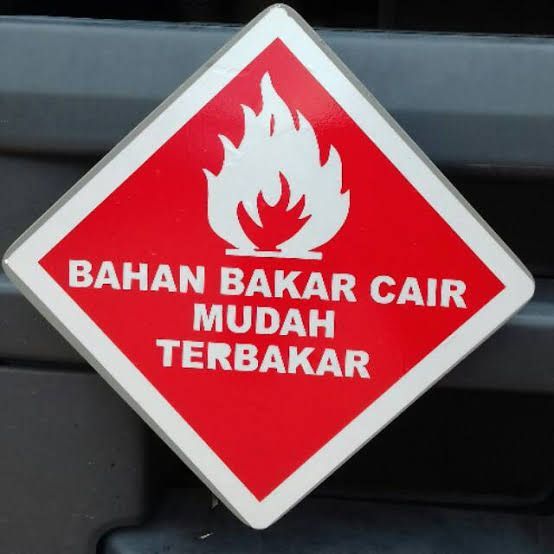 

STIKER VINYL BAHAN BAKAR CAIR MUDAH TERBAKAR