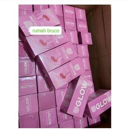 

U glow GLUTHA COLLAGEN MILK minuman collagen pemutih glowing isi 7 sachet asli original