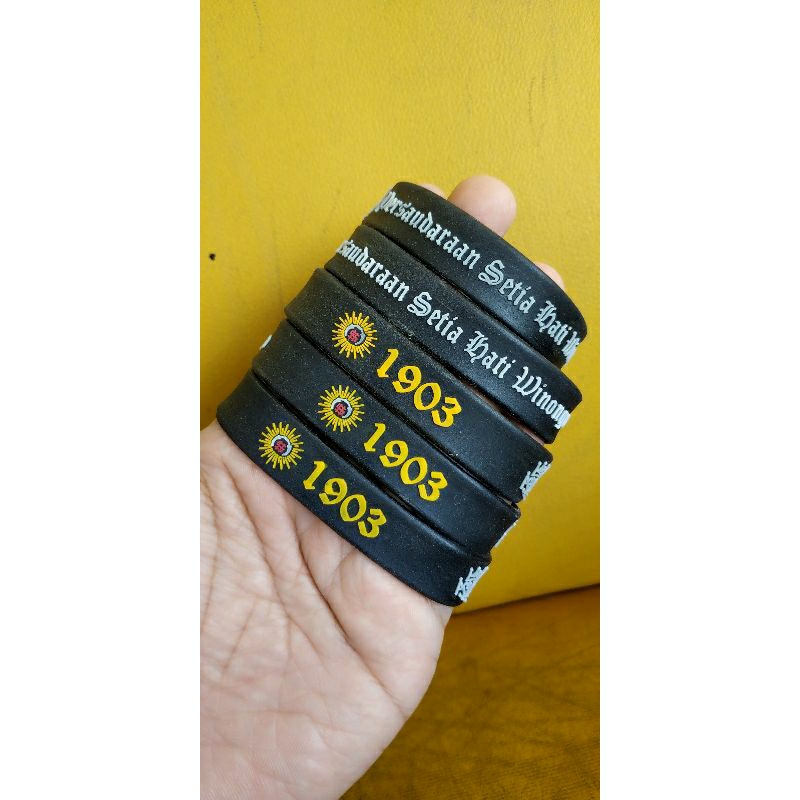 Gelang Pshw Karet ORI 1903 Desain Terbaru Free Stiker