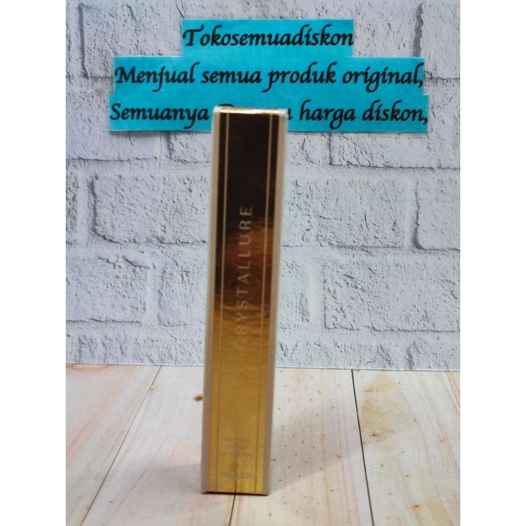 Lipstik Wardah Crystallure Precious Liquid Lip Couture 6.5 g Original