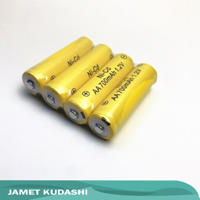 Baterai Charger AA700 mAh Kuning Besar 1pcs