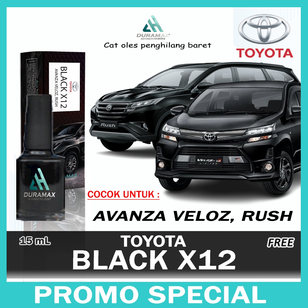 CAT OLES BLACK X12 TOYOTA AVANZA VELOZ, RUSH