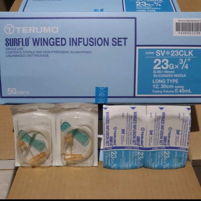 ECER Wing Needle Terumo / Wing 23G / Wing 25G / Wing Needle Terumo