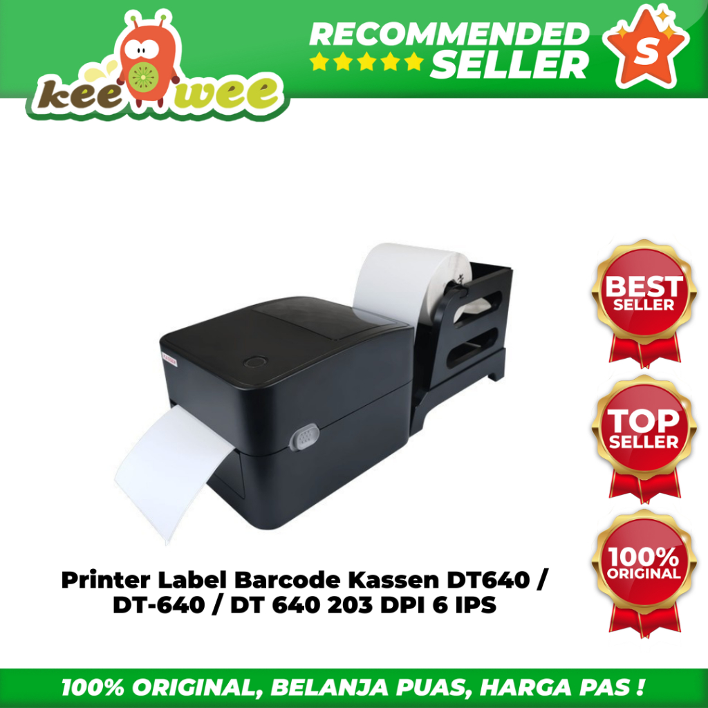 Printer Label Barcode Kassen DT640 / DT-640 / DT 640 203 DPI 6 IPS