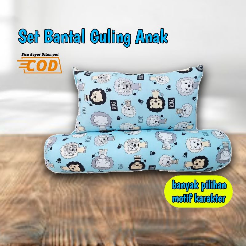 Set Bantal Guling Anak / Bantal Guling Anak Karakter