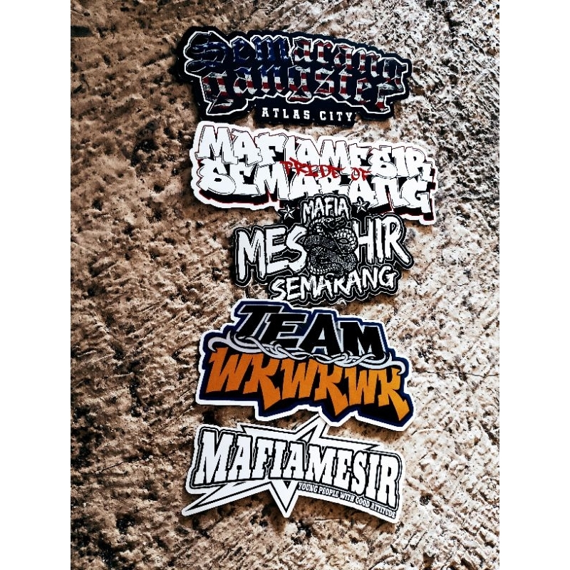 

stiker timbul