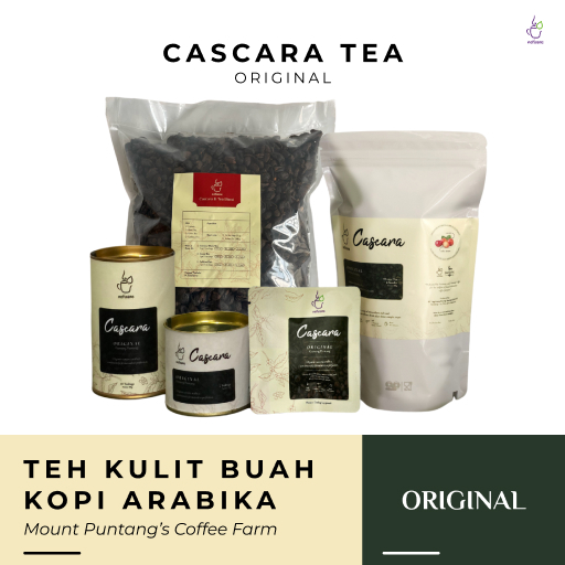 

Netisane Puntang Cascara Tea | Teh Kulit Kopi Arabika Organik | Antioksidan + Rendah Kafein