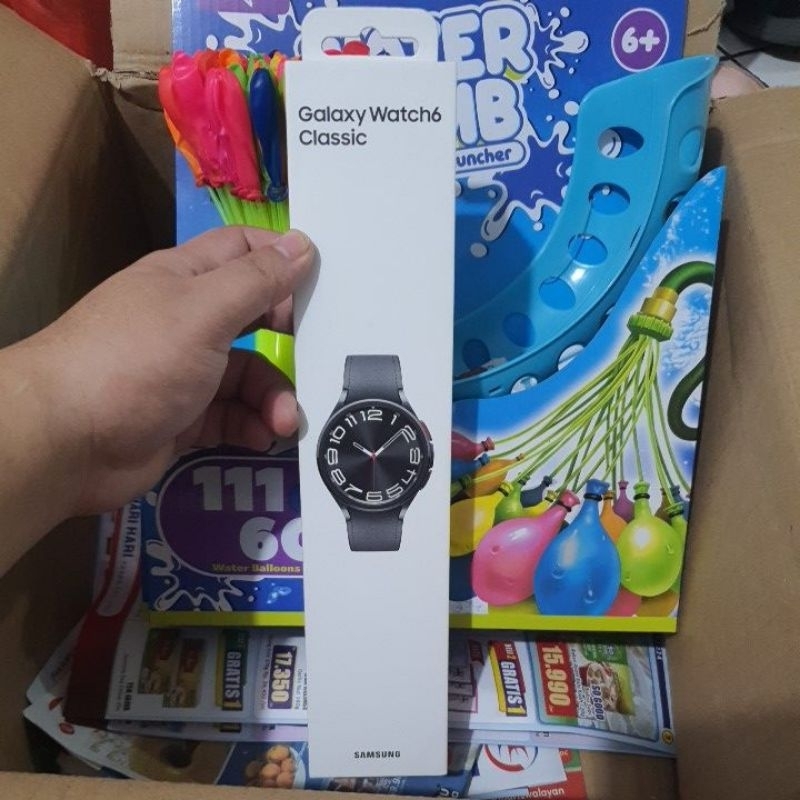 SAMSUNG WATCH 6 CLASSIC SEGEL BARU GARANSI RESMI SAMSUNG INDONESIA