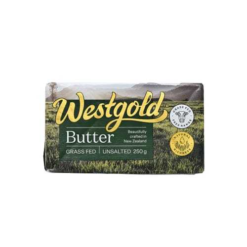 

WEST GOLD UNSALTED BUTTER 250GR
