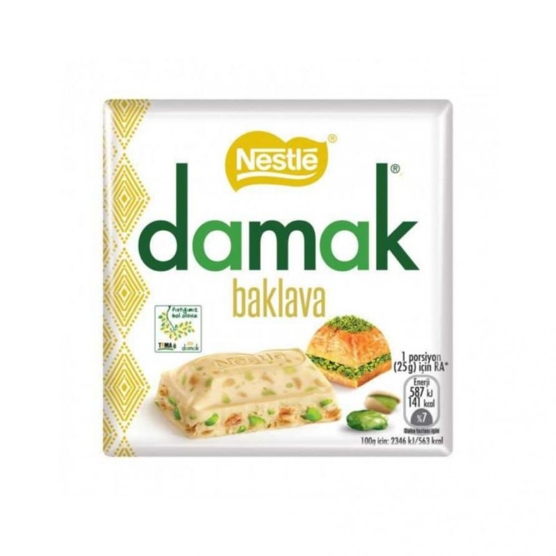 

Damak white coklat baklava (ngabisin stok)