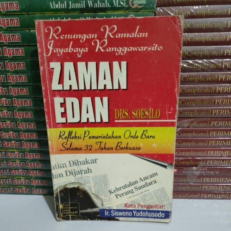 Buku Murah Original - Buku Renungan Ramalan Jayabaya Ranggawarsito Zaman Edan