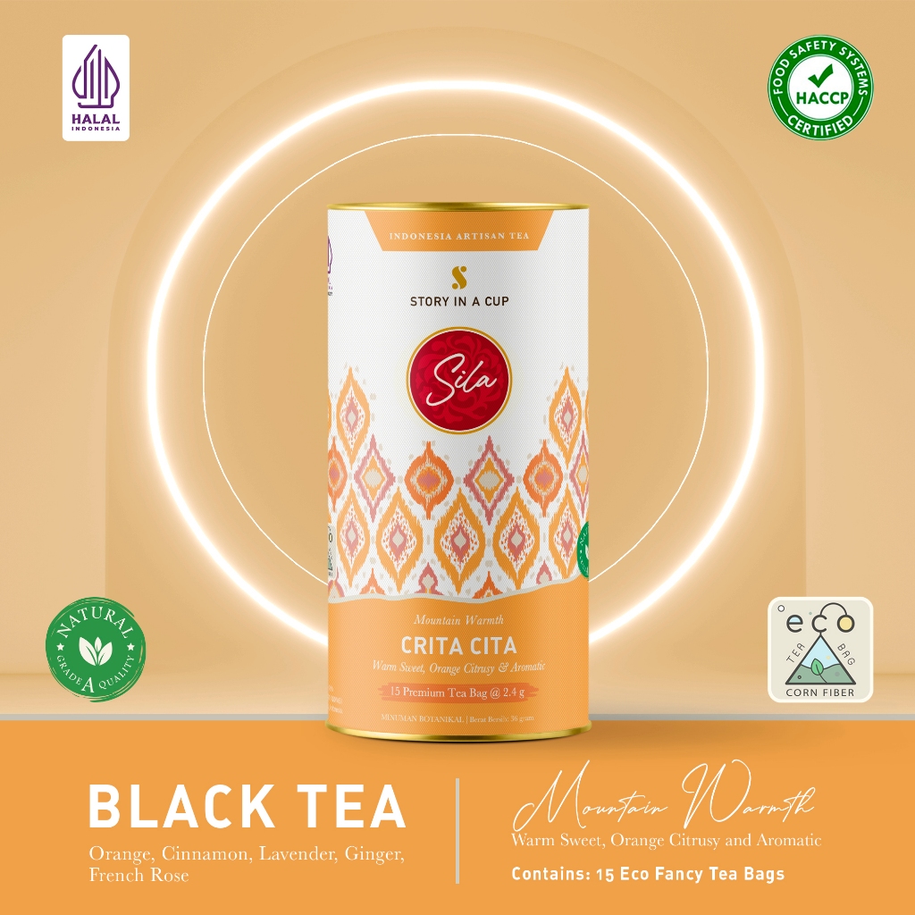 

Sila Artisan Tea | Crita Cita | Canister | Teh Premium | Black Tea
