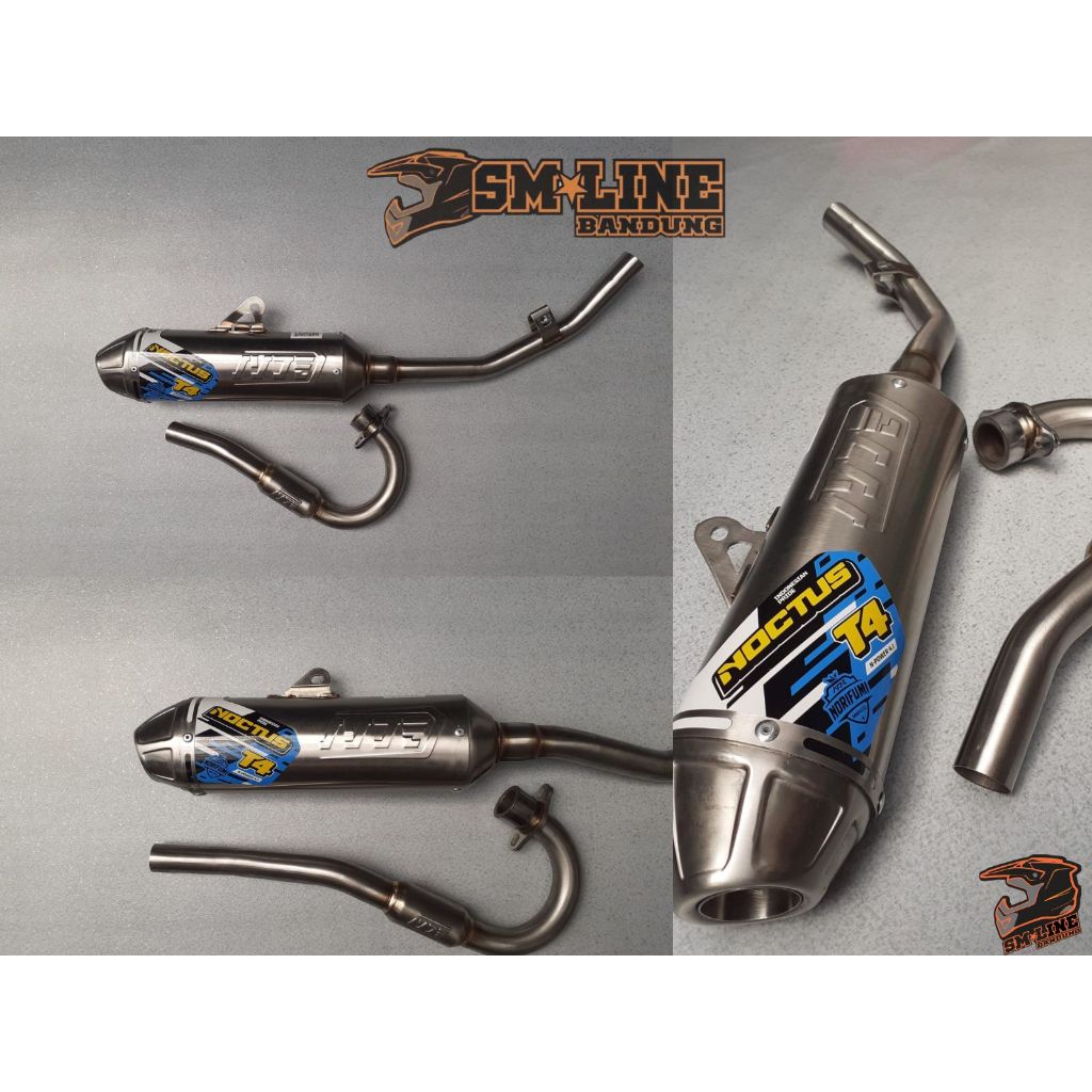 Knalpot Noctus T4 KLX CRF WR Knalpot WR Knalpot KLX Knalpot CRF