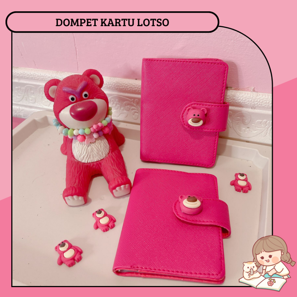 DOMPET KARTU LOTSO TOY STORY CARD HOLDER LOTSO LUCU DOMPET KARTU SIMPLE LOTSO