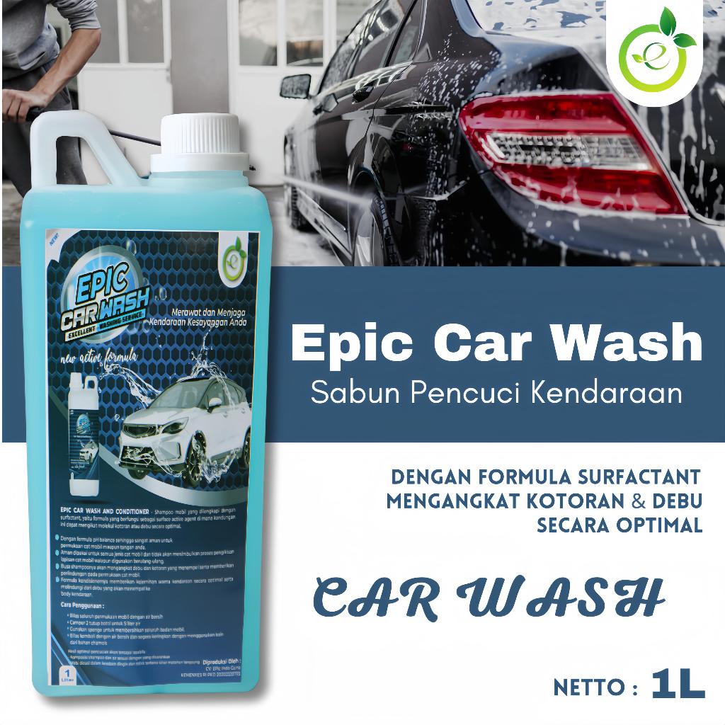 Epic CarWash sabun pencuci motor mobil | sabun cuci motor | sabun cuci mobil 1L