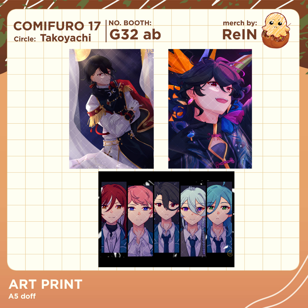 ARTIPRINT Ensemble stars sakuma rei & five eccentrics - CLEREANCE SALE