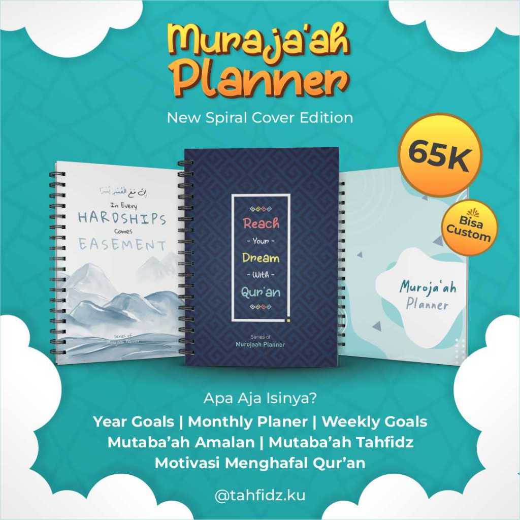 

Murajaah Planner - Buku Murojaah Planner Full Color. Murojaah Planner Murah & Berkualitas