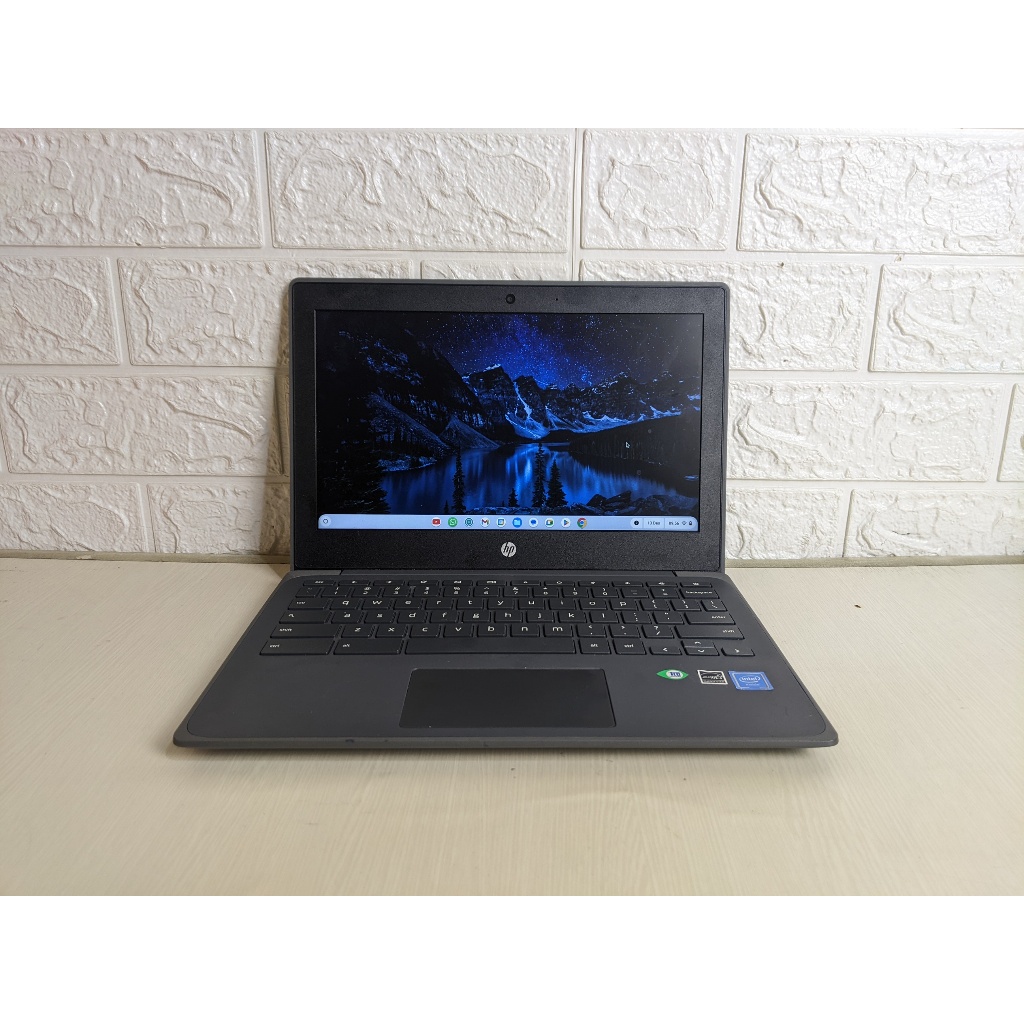 HP Chromebook 11 G68 EE 160GB Intel Celeron N4020 RAM 4GB MASIH GARANSI