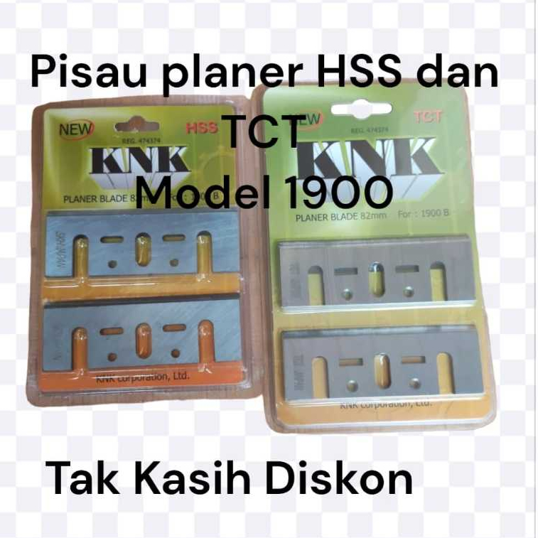 Planer Blade KNK HSS SKH  TCT 82 x 10 mm Mata Pisau Serut Ketam Sugu Pasah 1900
