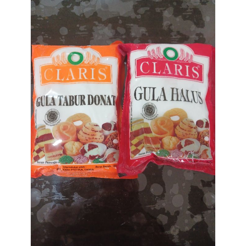 

GULA HALUS CLARIS 250gr