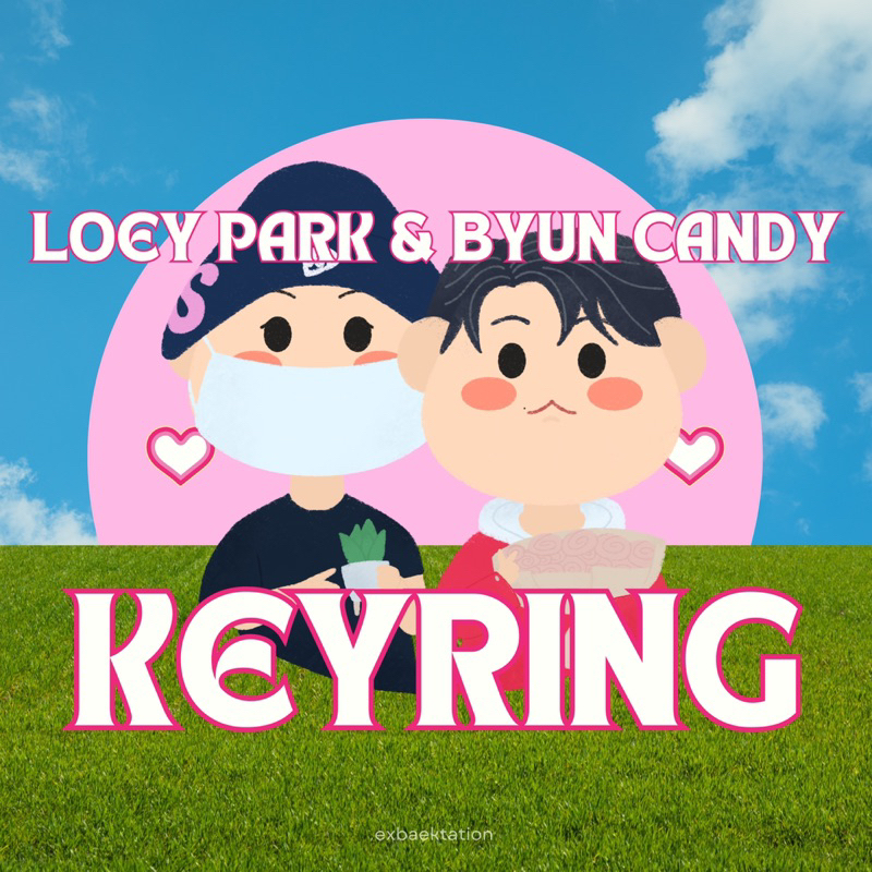 (PO) CHANBAEK KEYRING