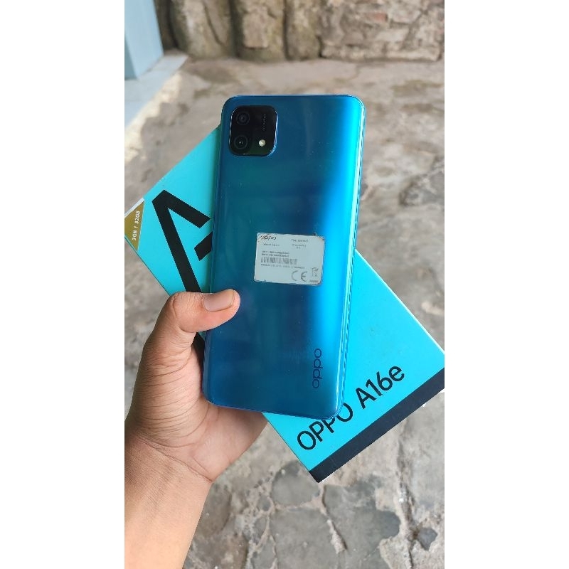 OPPO A16E RAM 3/32 LENGKAP