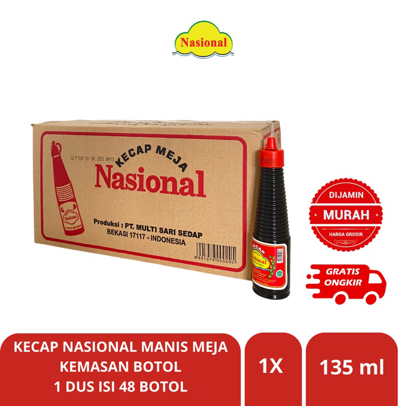 

Rasa - Kecap Nasional Botol 135 ml (isi 48)