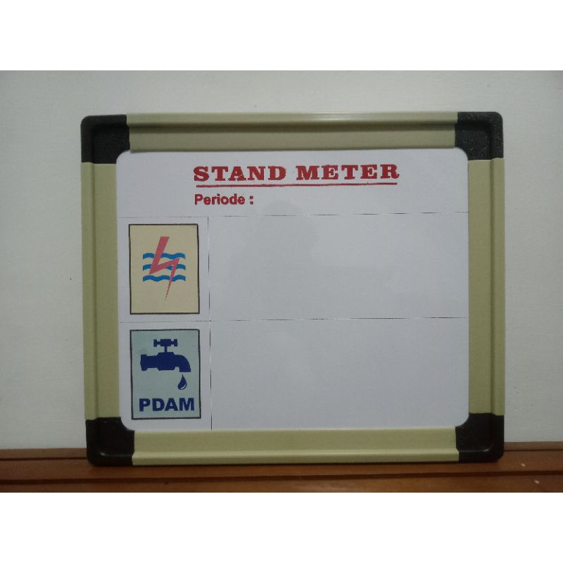 

Papan Stand meter pln dan pdam