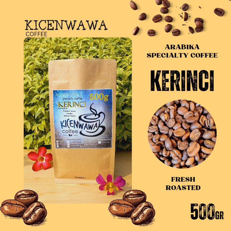 

Kopi Kerinci 500gr / Specialty Coffee / Biji Kopi Premium